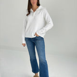 Truce Half Zip Sweater - Ivory