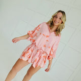 Sasspot Floral Romper