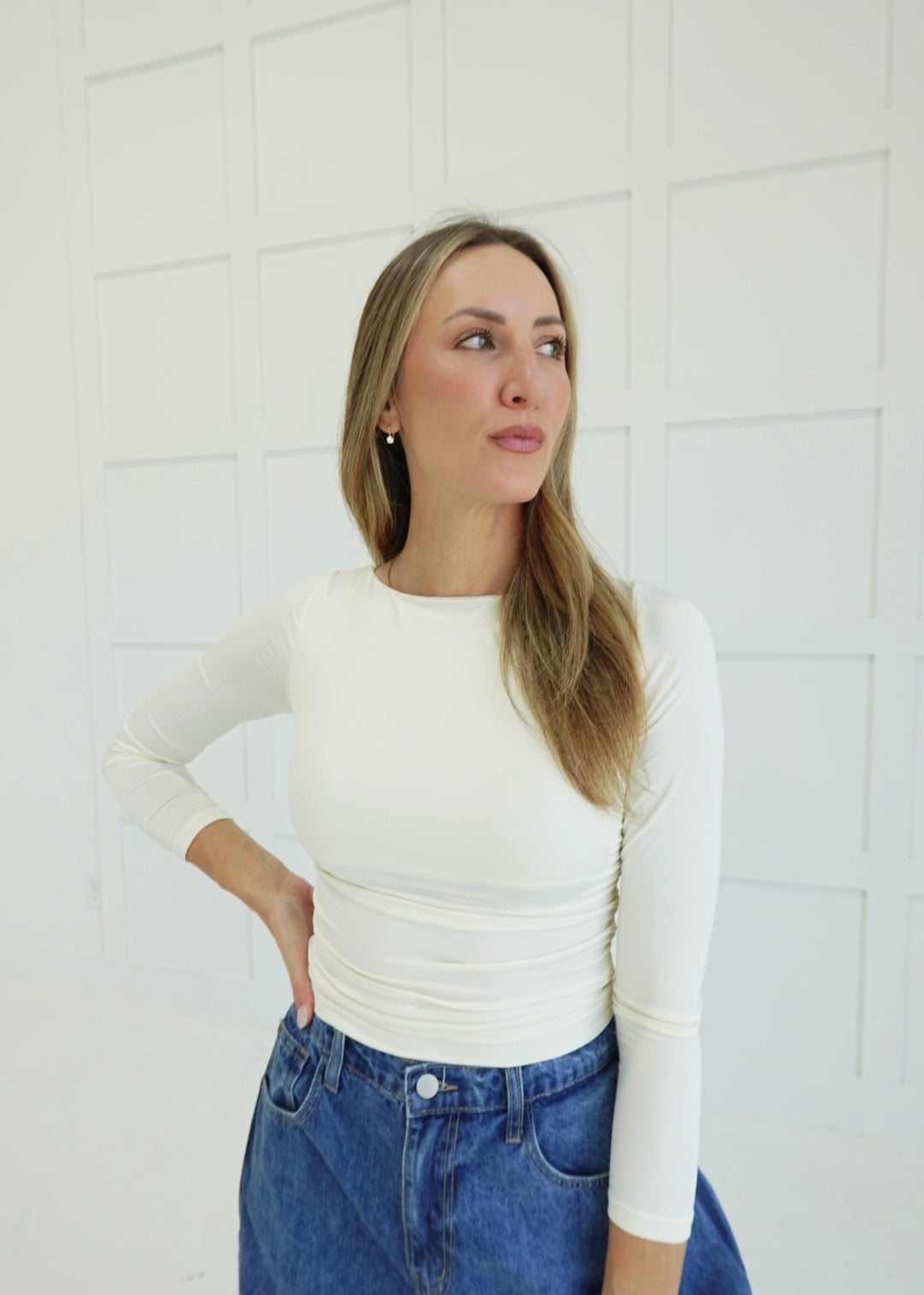 Pastel Your Layer Top - Cream