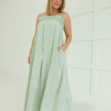 Coastline Maxi Dress - Green