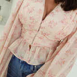 Georgia Peach Blouse