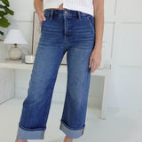 Wild Wish Cuff Jeans