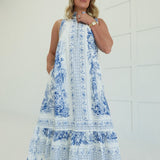Carry Me Away Dress - Blue