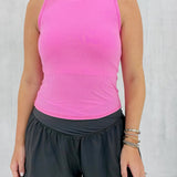 Base Layer Basic Tank - Pink