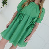 My Downfall Mini Dress - Green