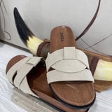 Scoot Suede Sandal - Wheat