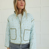 Fable of Winter Jacket - Sage Multi