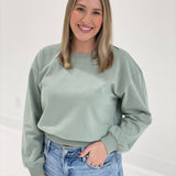 Basic Sweatshirt - Sage