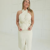 Betsy Belted Mini Dress