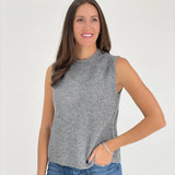 Melanie Sweater Top - H Grey