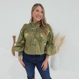 Judith Top - Martini Olive