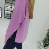 The Diver Pullover - Mauve
