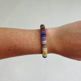Wide Disc Stretch Bracelet