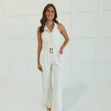 Lorenz Jumpsuit - Oatmeal