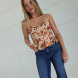 Taverna Strapless Top