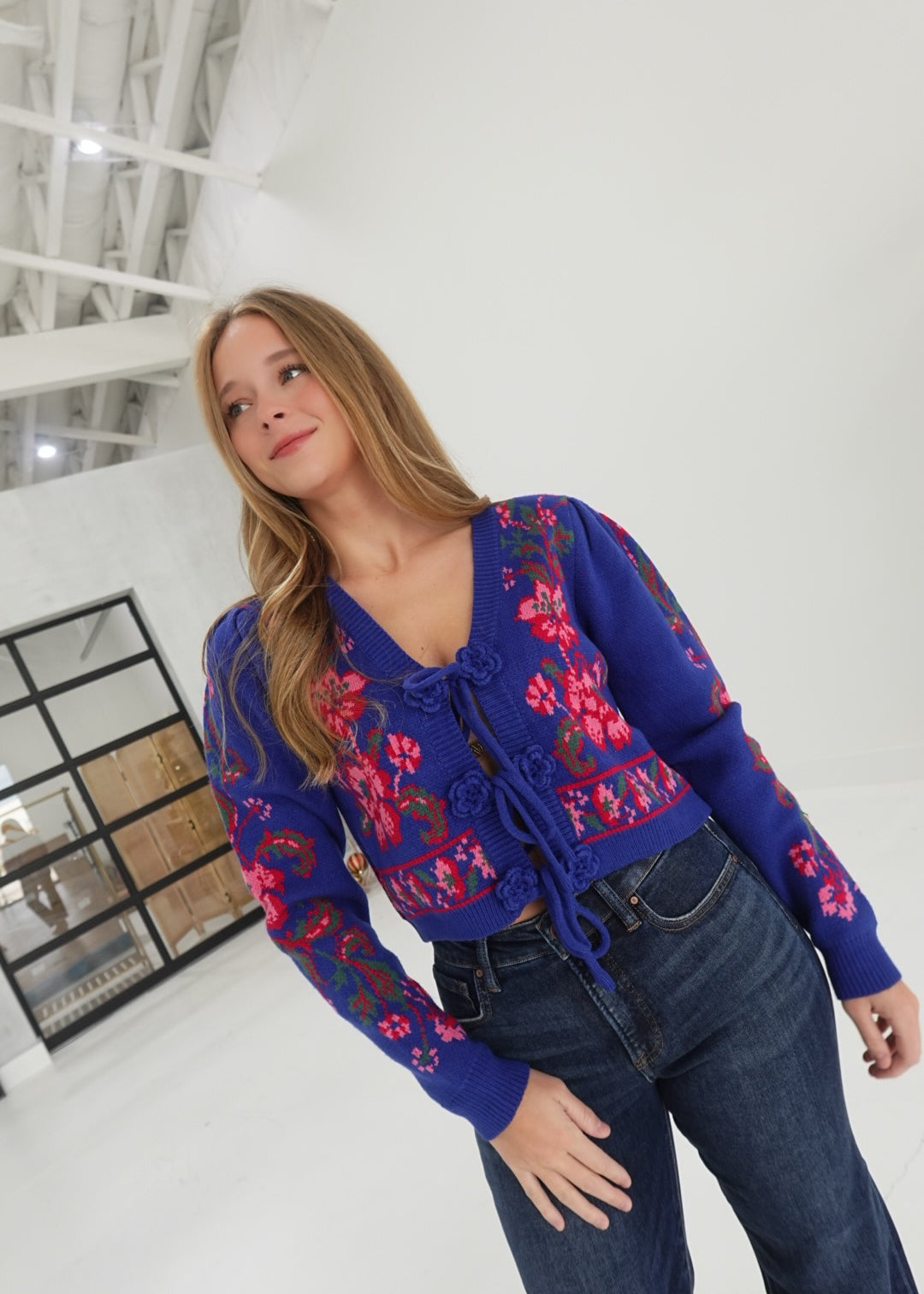 Wilter Away Sweater - Navy