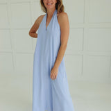Sweet Vengeance Maxi Dress - Blue