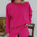 Coveted Lounge Set - Hot Pink