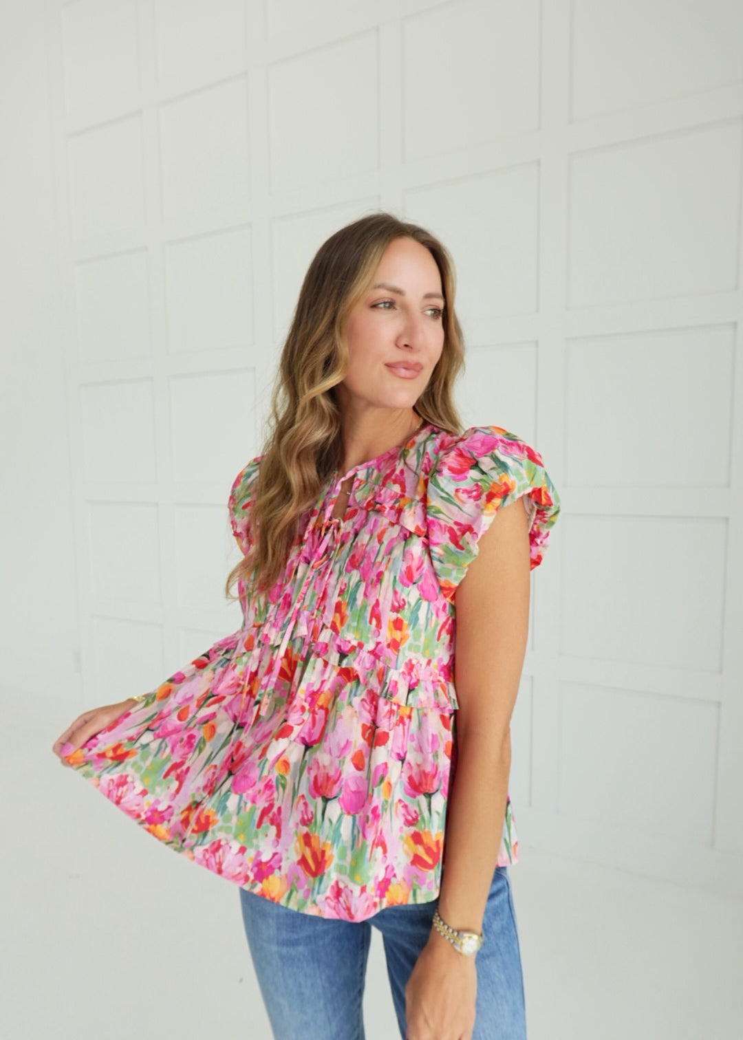 Into Summer Blouse