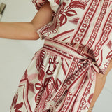Davis Printed Romper
