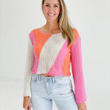 Sight To See Cropped Sweater