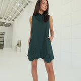 Made A Statement Mini Dress - Hunter