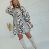 Creek Don't Rise Mini Dress