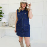 Charlie Denim Dress - Denim