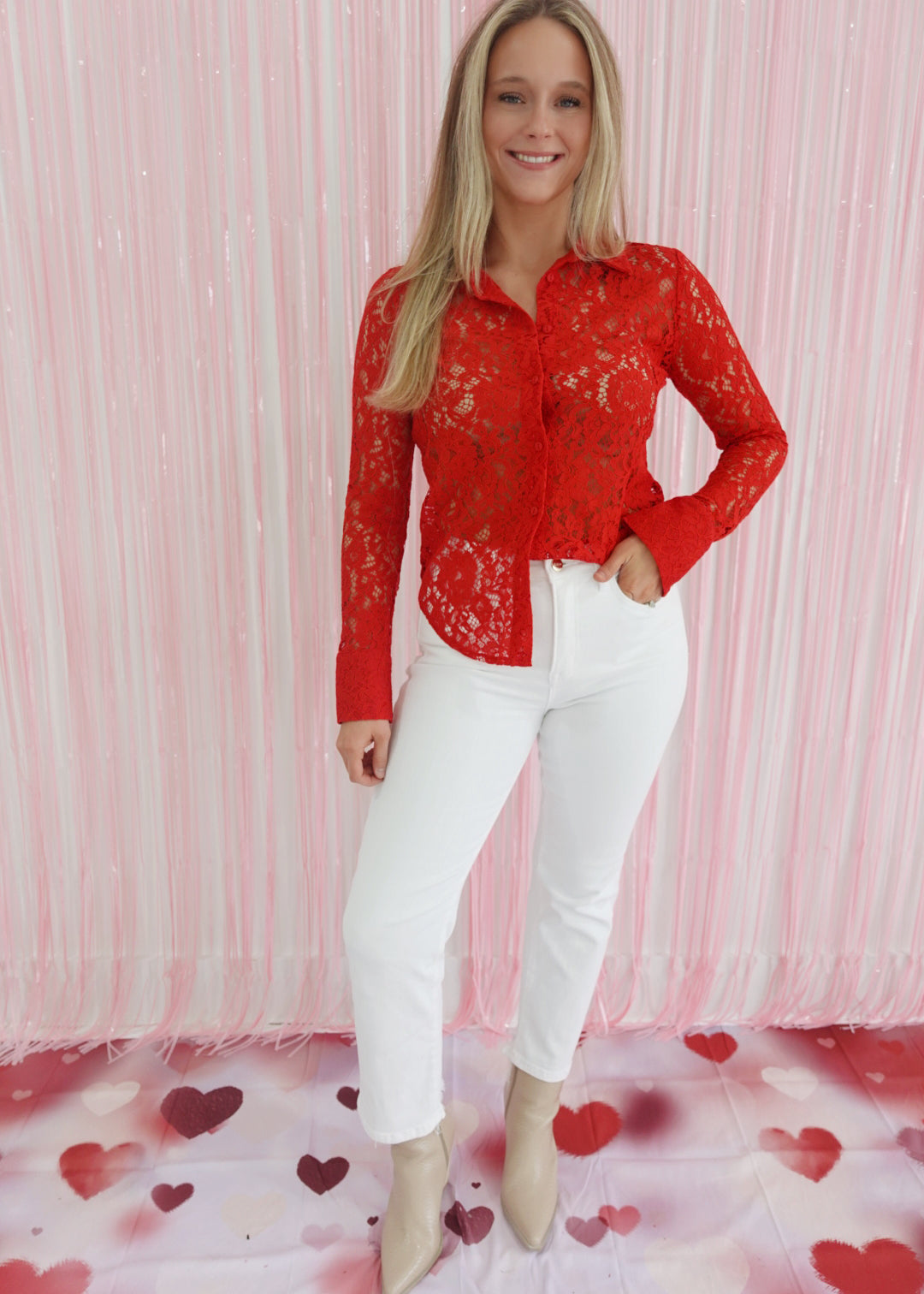 Romanticized Lace Top *VDAY