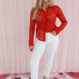 Romanticized Lace Top *VDAY