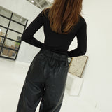 Heads Turn Studded Pants - Black