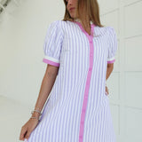 Kylie Shift Dress - Lavender