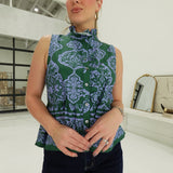 Juniper Peplum Top - Hunter