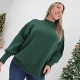 Side Quest Sweater - Dk Green