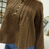 Innocently Yours Top - Brown