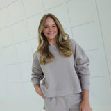 The Way You Lounge Set - Ash Mocha