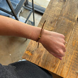 Pull Tie Bracelet - Brown
