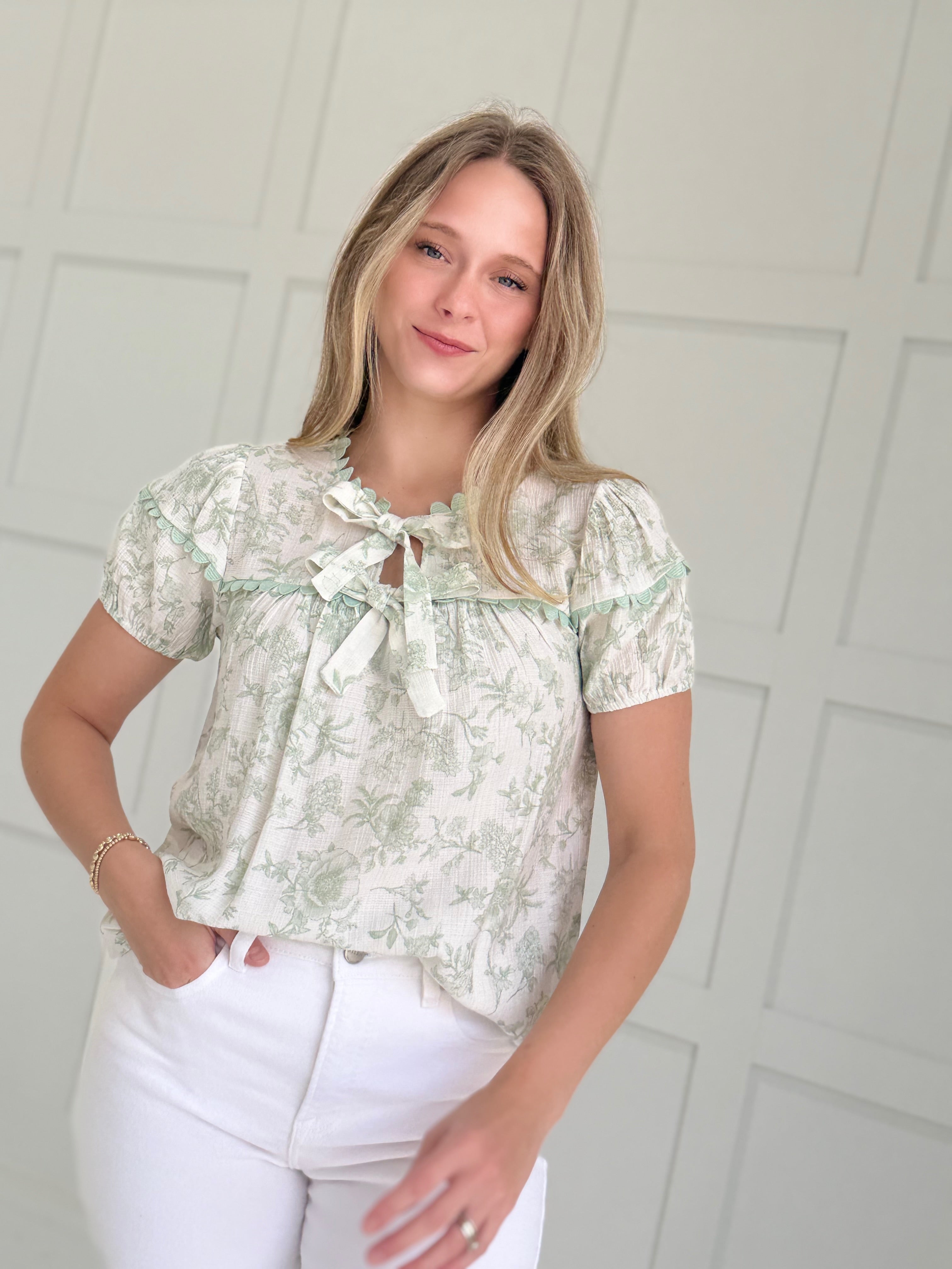 Libba Floral Blouse