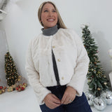 Bismont Fur Coat - Cream