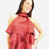 Mistletoe & Merlot Top