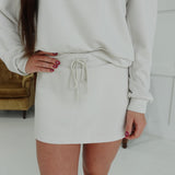 Jump To It Skort - Chalk