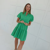 Chaney Mini Dress - Green