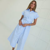 Matriarch Midi Dress - Powder