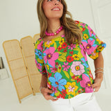 Callie Floral Top