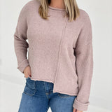 Taking Sides Sweater - Ash Mocha