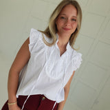 Vienna With Love Blouse - White
