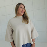 Belles Dowry Sweater - Sand Beige