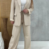 High-Risk Business Blazer - Oatmeal