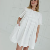Impeccable Pleated Mini Dress