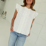 The Frolic Top - White